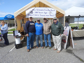 2017 USCG Community Festival - Kiwanis Booth